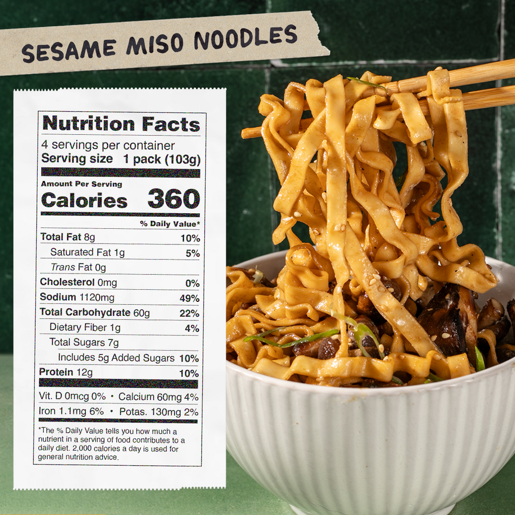 Sesame Miso Noodles | 12 Packs