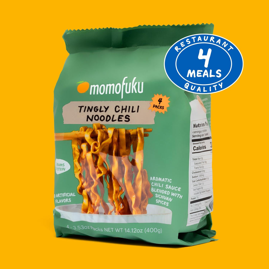 Tingly Chili Noodles | 4 Packs F9